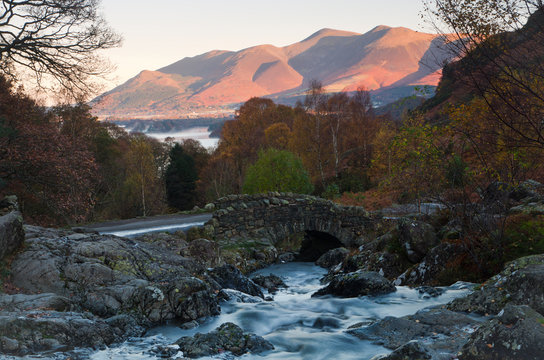 Ashness Bridge And Skiddaw