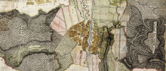 Vintage Old map