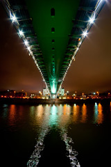 The bridge across the Moscow River