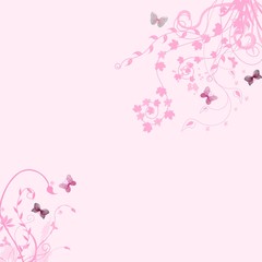 FLORAL ROSE PAPILLONS © juliecat