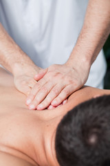 Fototapeta na wymiar massaging