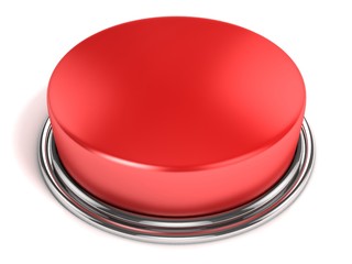 red button isolated