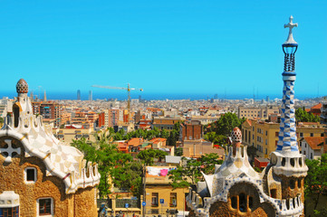 Park Guell, Barcelona, Spain