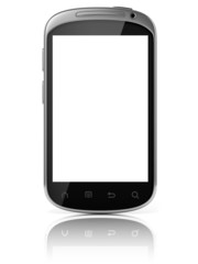 smart phone isolated
