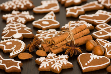 Gingerbread with spices