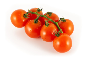 seven cherry tomatoes