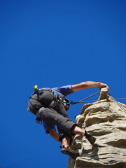 Escalade en falaise