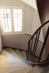 cage d'escalier