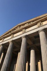 Naklejka premium Detailaufnahme von der Neuen Wache, Berlin