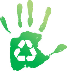 Handprint recycle
