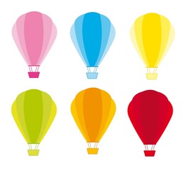 Hot air balloons