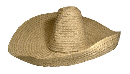 straw braided sombrero