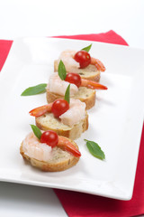 Shrimp Canape