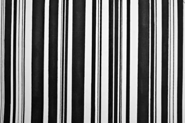 Papier Peint photo Lavable Rayures verticales Rayures peintes noires et blanches verticales abstraites