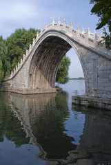Fototapeta na wymiar arch bridge