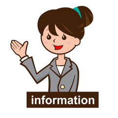 ビジネスウーマン イラスト