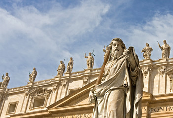 Fototapeta na wymiar Vatican Rome Italy