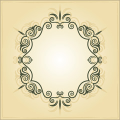 Florish Vintage Frame