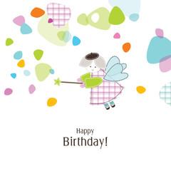 Greeting card with copy space