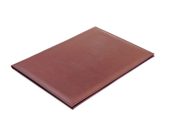 Brown cover for documents