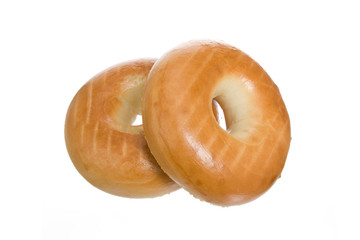 Two Fresh Bagels