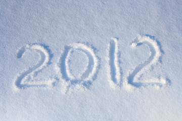 background 2012 snow