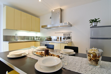 Modern kitchen interior