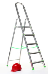 Aluminium stepladder