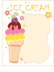 ice cream invitation