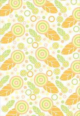 cute background with ice cream