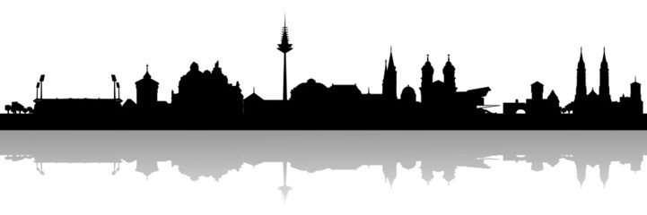 Nürnberg Skyline Altstadt © SimpLine