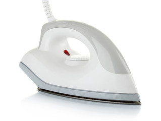 Modern electric iron with wire