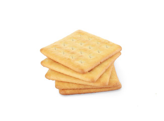 biscuits isolated on white