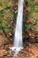Cascada, Movimiento del agua,  Ruta del Alba o Foces del Llaímo.