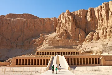 Deurstickers Tempel van koningin Hatshepsut © dima266f