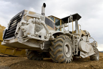 huge rotary hoe