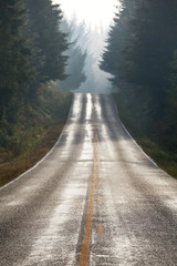 Road in mountains