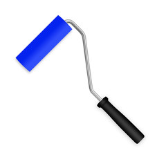 Farbrolle klein blau