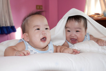 LIFESTYLE IMAGE-two lovely infants