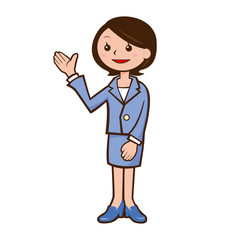 ビジネスウーマン イラスト