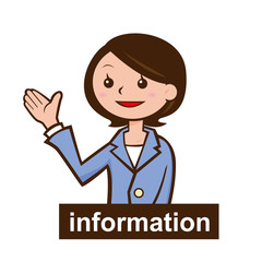 ビジネスウーマン イラスト