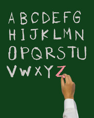 English letters