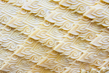 Thai style molding art in Candle Festival at Ubonratchathani