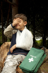 First Aid in the Forest - 36945083