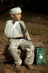 First Aid in the Forest - 36945619