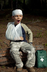 First Aid in the Forest - 36945621