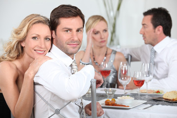 Dinner party discussions