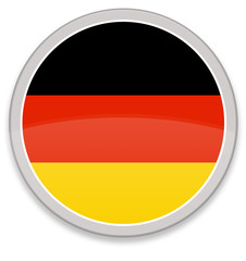 Obraz premium drapeau allemand - Allemagne