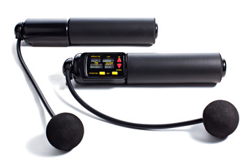 Black Electronic Jump Rope