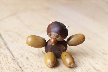 Chestnut Figure on the Floor